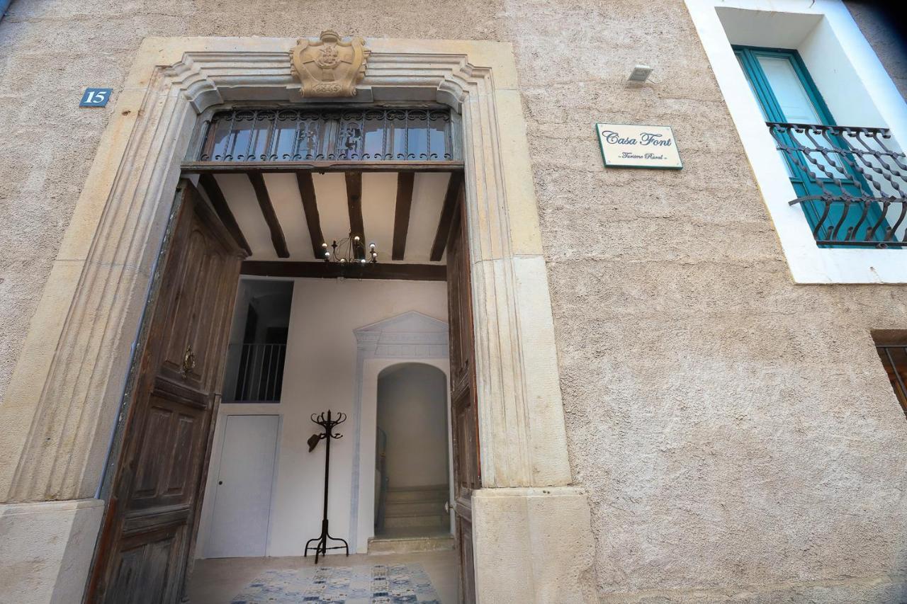 Gasthaus Casa Font Benissanet Exterior foto